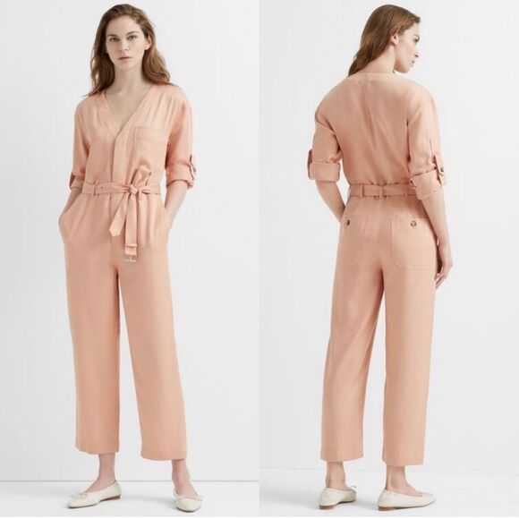 Club Monaco Utility jumpsuit size 8 - Picture 3 of 5